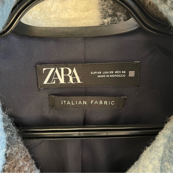 Zara Oversized Plaid Shacket - Picture 7 of 9